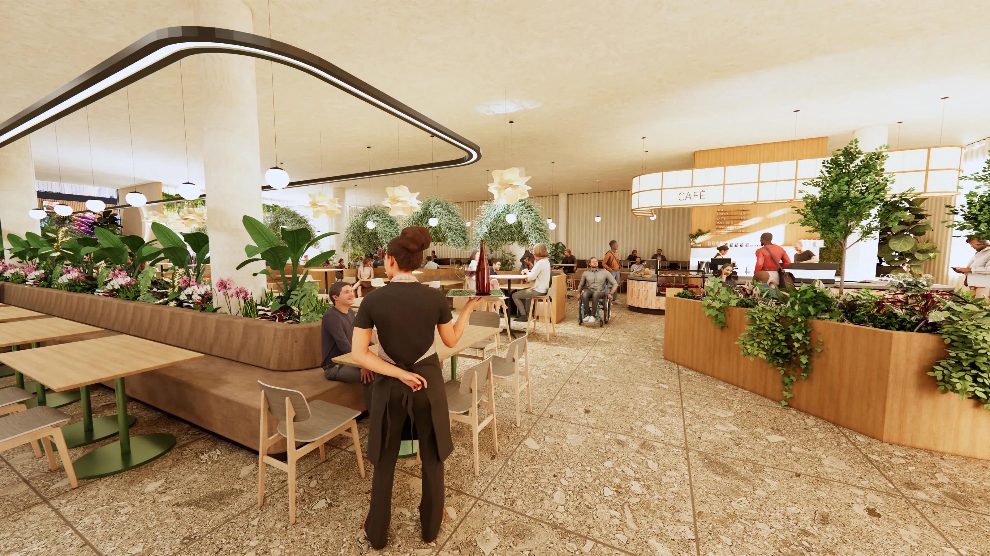 Arm Biophilic Workplace — project photograph