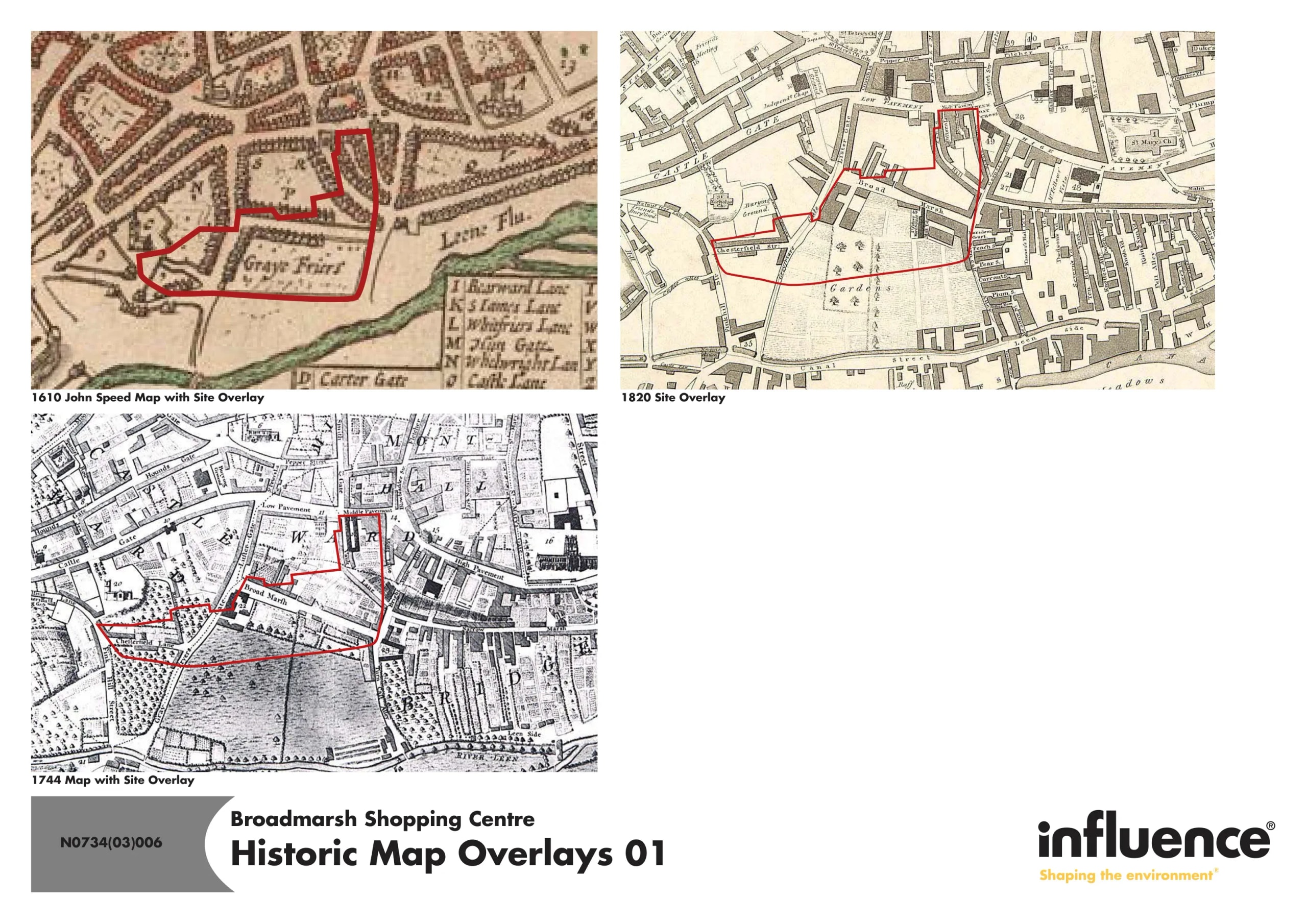 Broadmarsh: The Big Conversation — Historic Map Overalys, page 1