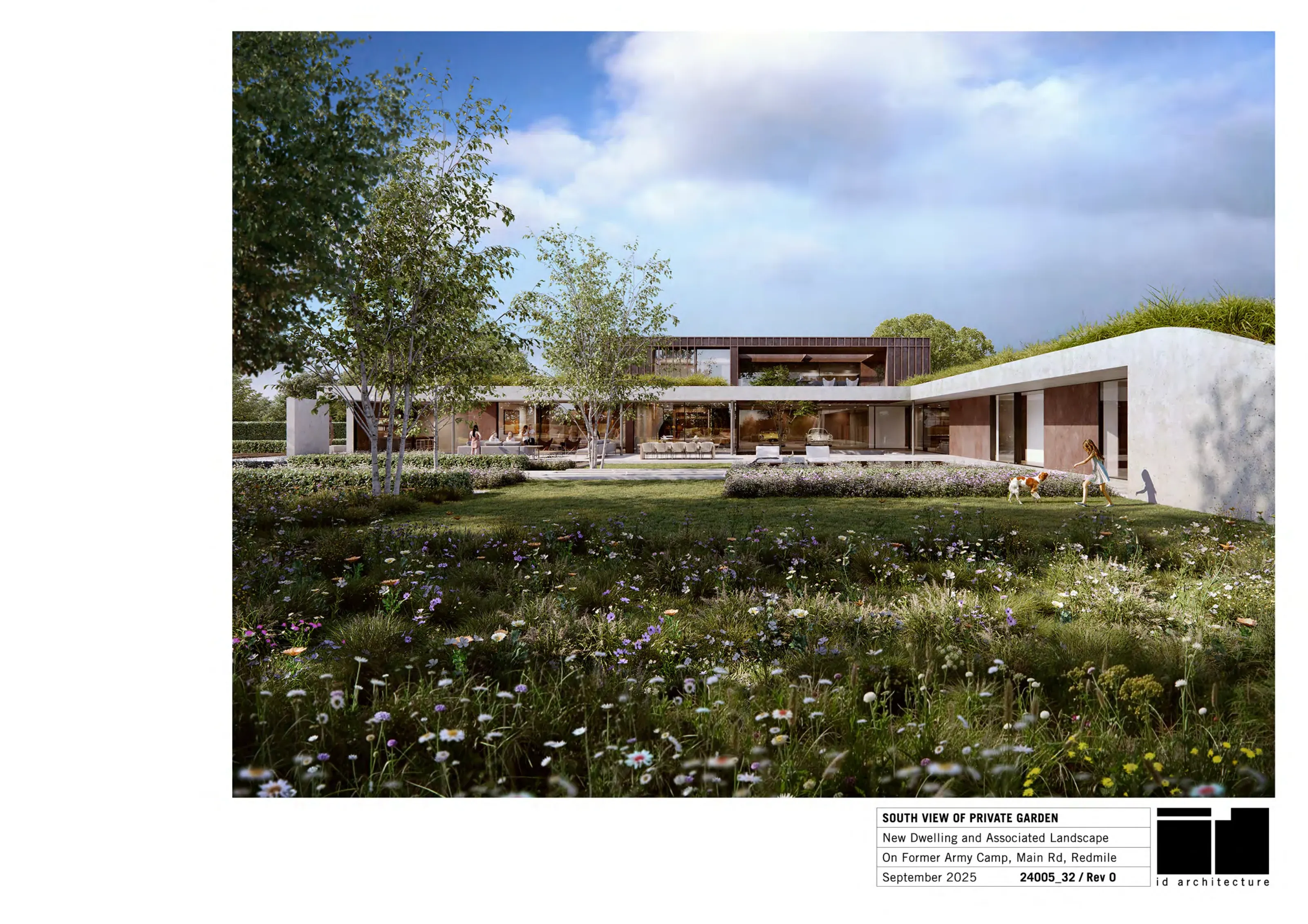 Redmile Paragraph 84 House — South View CGI
